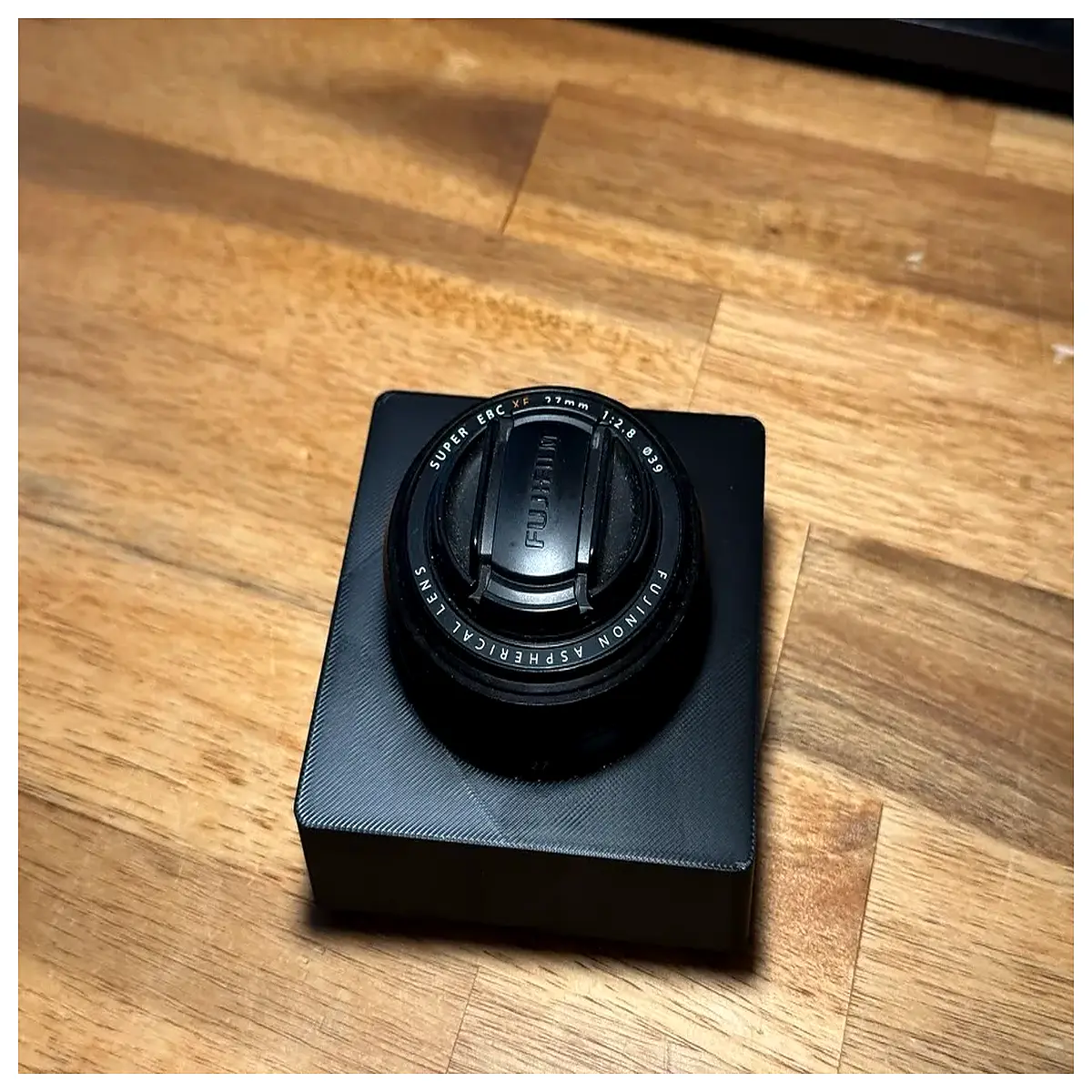 27mm Lens Focusing Case Photography Accessory Lens Protection Box Camera Gear Lens Storage Photographer s Tool