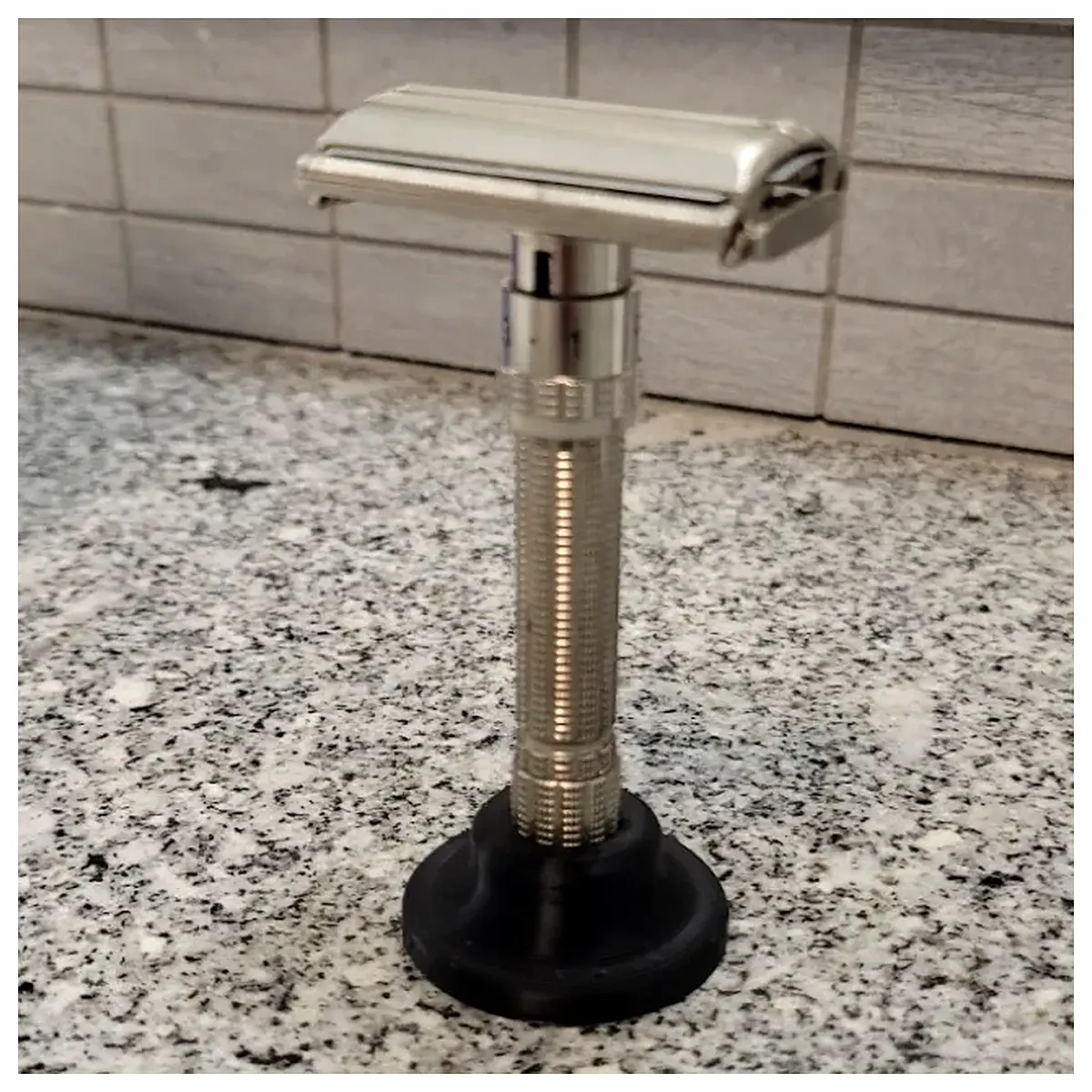 Vintage Slim Stand Classic Shaving Accessory Display Holder Shaving Display Shaving Collectibles