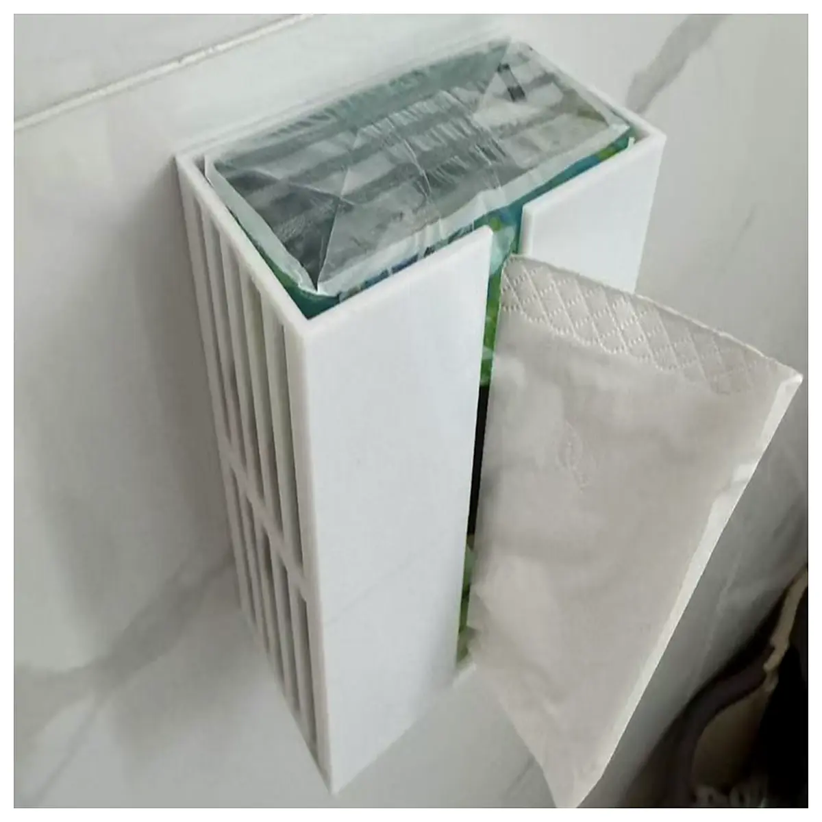 wall mounted tissue holder bathroom rack dispenser for rolls paper towel organizer storage