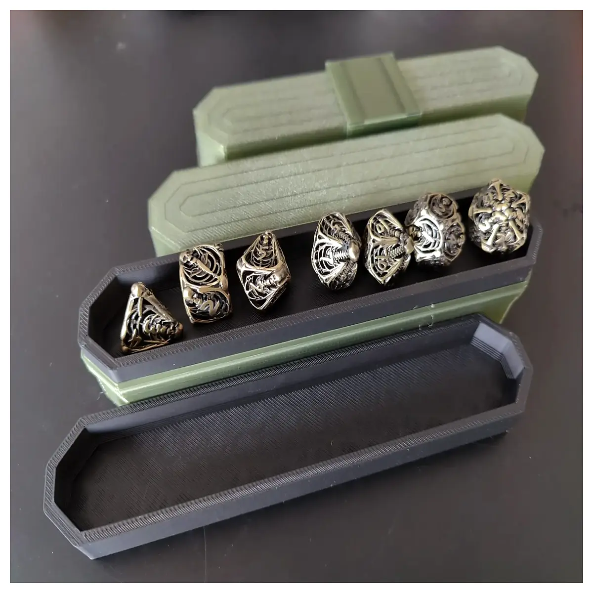 Dice Tray Cover Dice Accessories Gaming Mat Dice Protector Dice Collection Tabletop Game Supplies