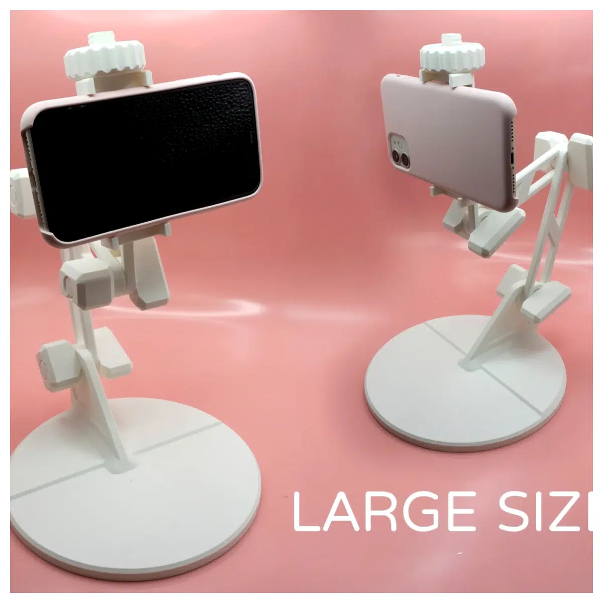 Pork3Dcom Mobile Phone Tripod Video Shooting Stand Stabilizer Phone Mount Shooting Rig Mobile Support Camera Support