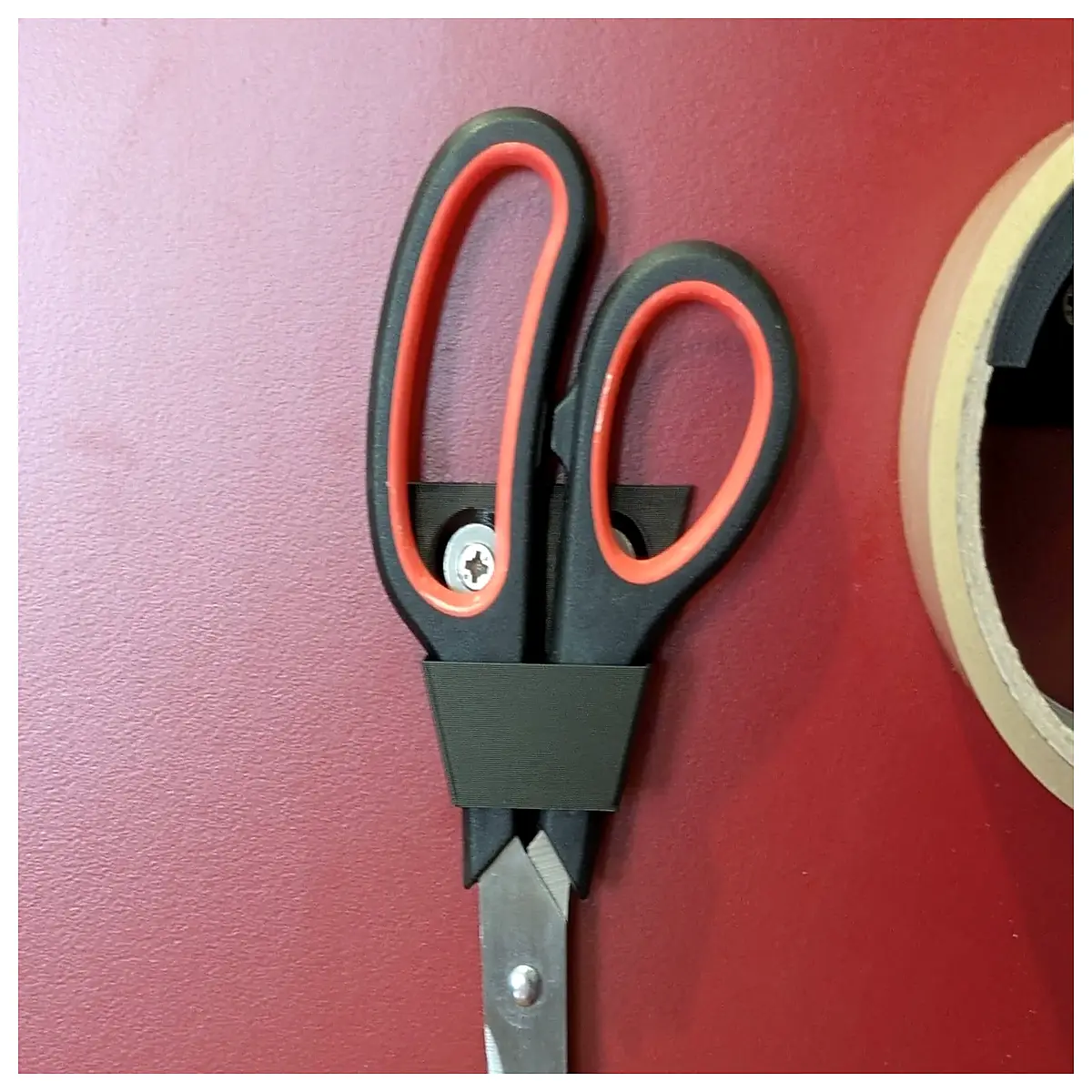 Wall Mounted Scissors Holder Kitchen Tool Organizer Cutting Tool Hanger Storage Multi Function Display