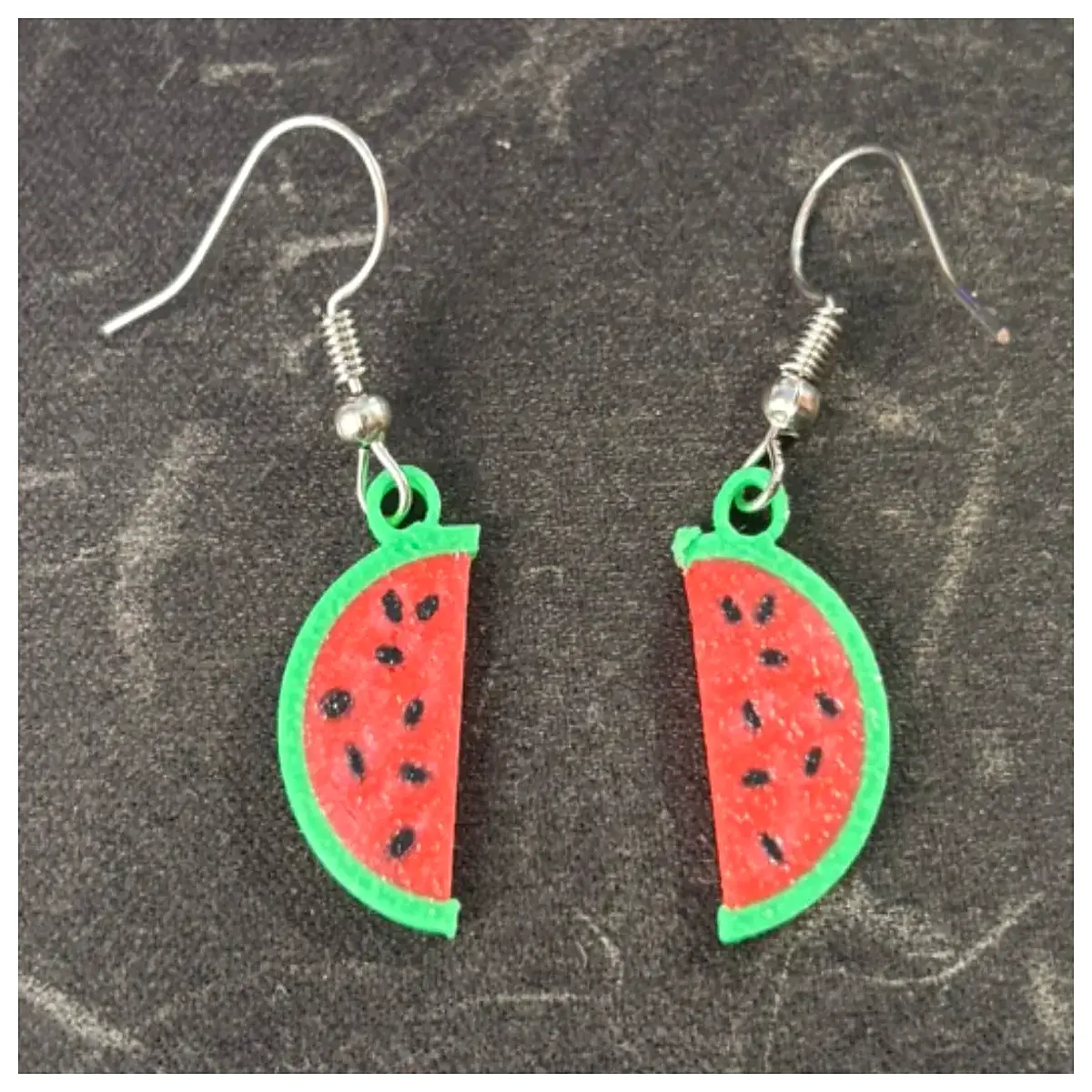 Watermelon Earrings Women Summer Sweet Fruit Earring Girls Party Gift Decoration Trendy Accessory