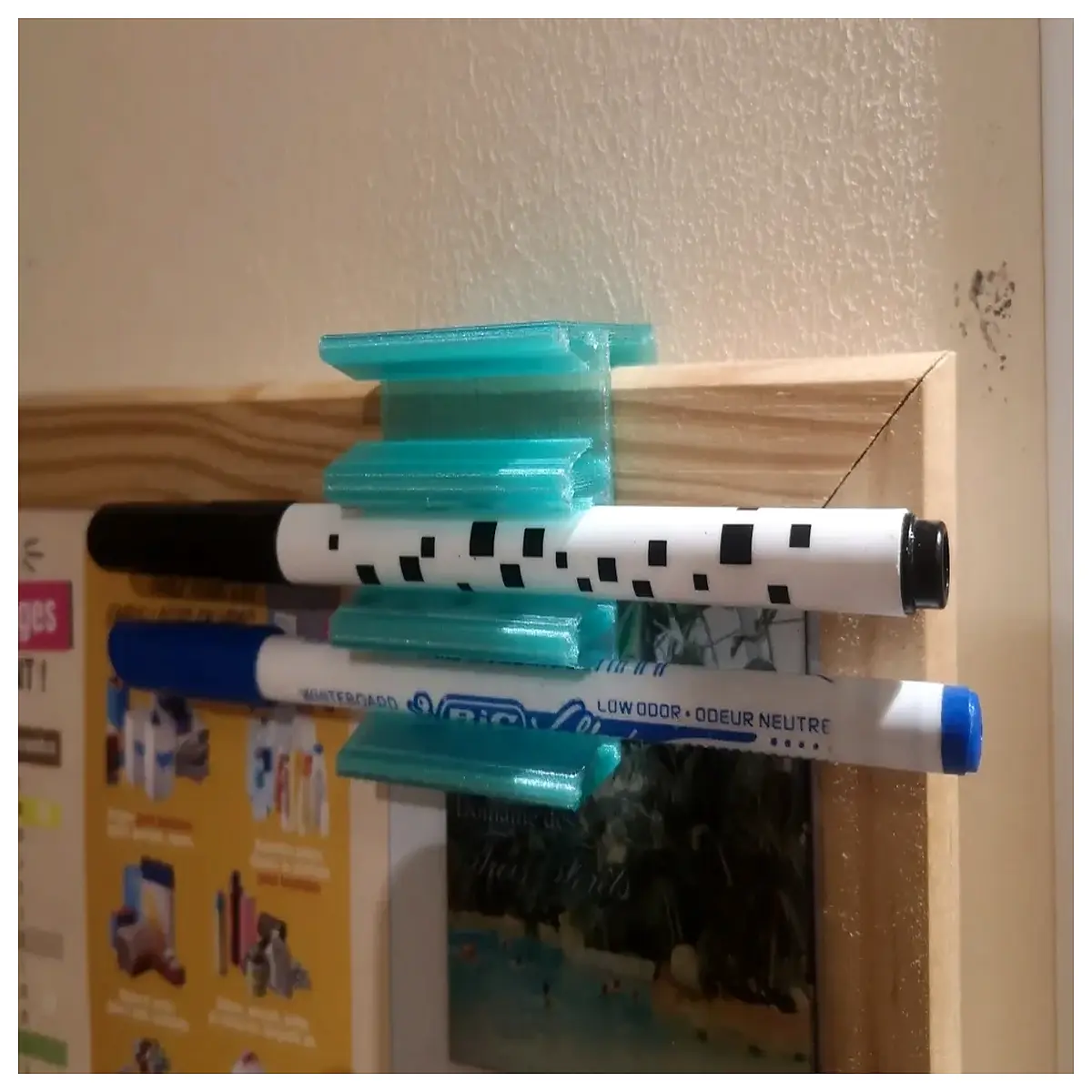 3 pen clip holder desk organizer stationery storage