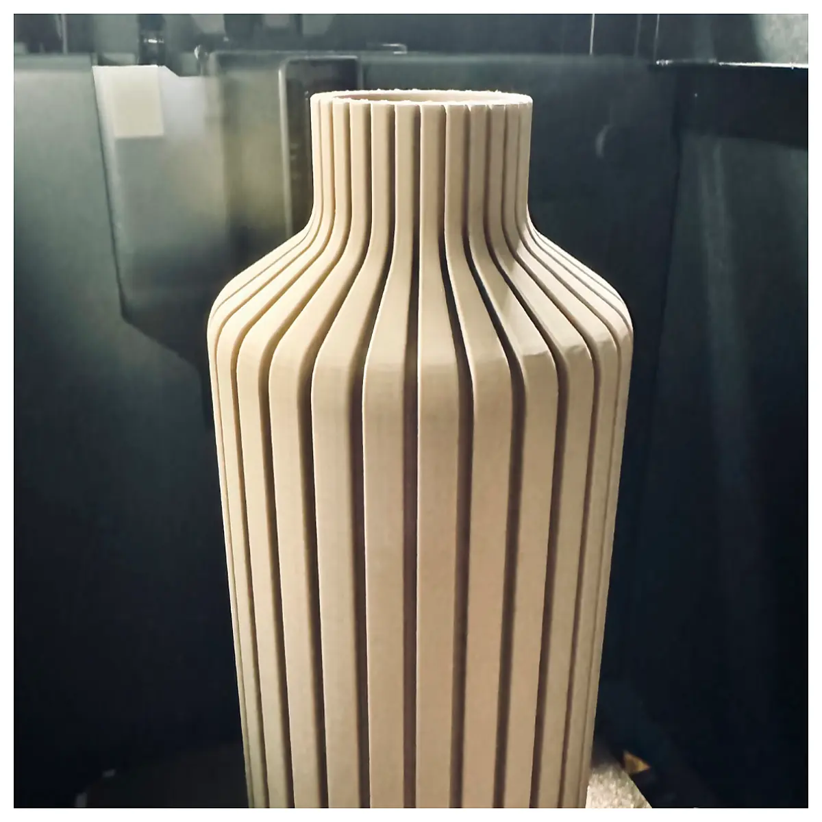 Striped Vase V2 Home Decor Art Piece Living Room Bedroom Accent Floral Decoration Creative Gift