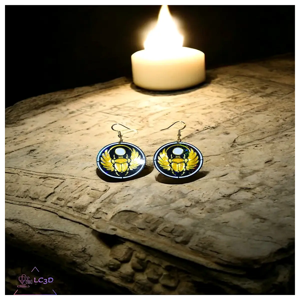 Sacred Beetle Earrings Women Gift Insect Earring Creative Accessories Girl Gift Jewelry Stud Earrings