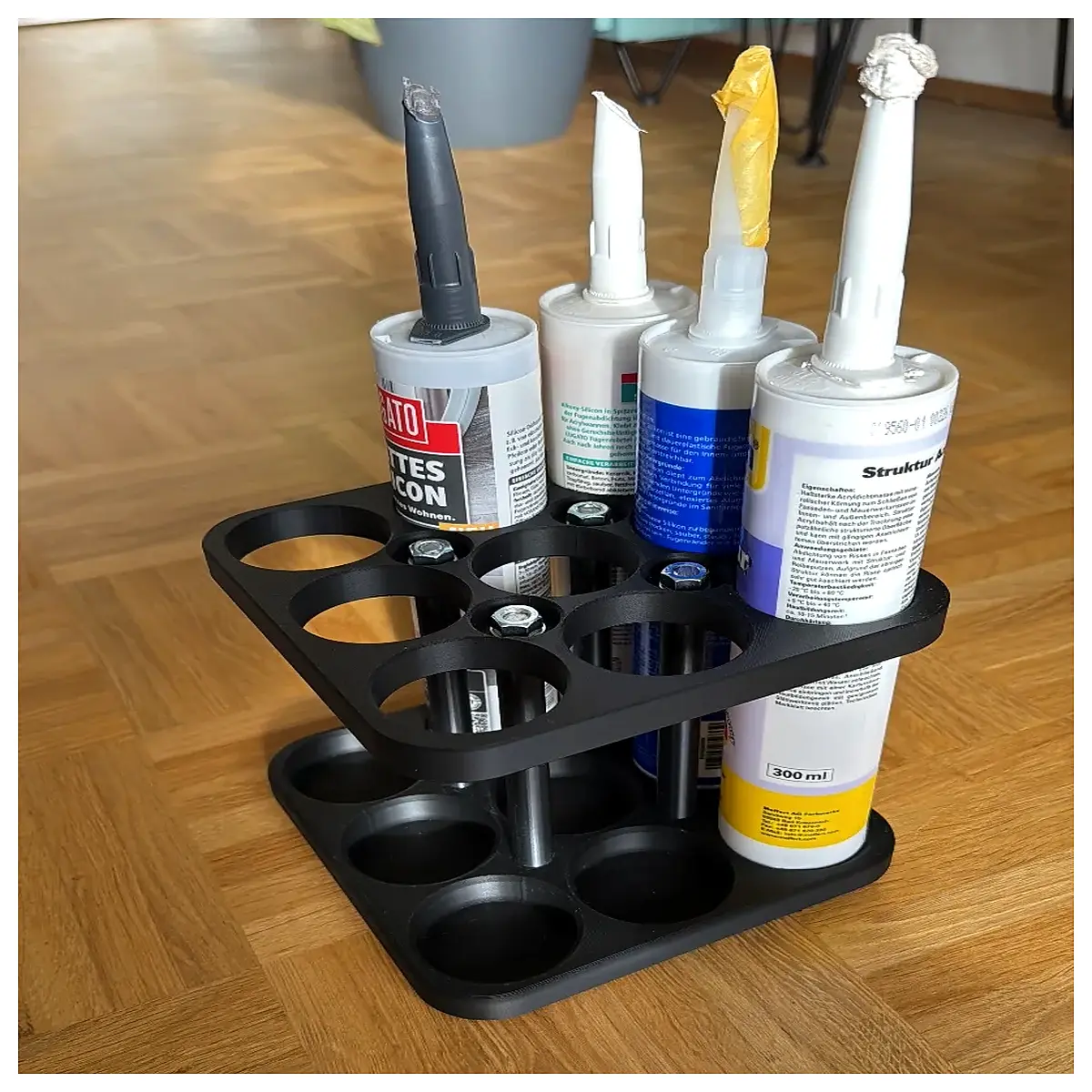 silicone hose clamp tool holder organizer bracket for workshop garage storage