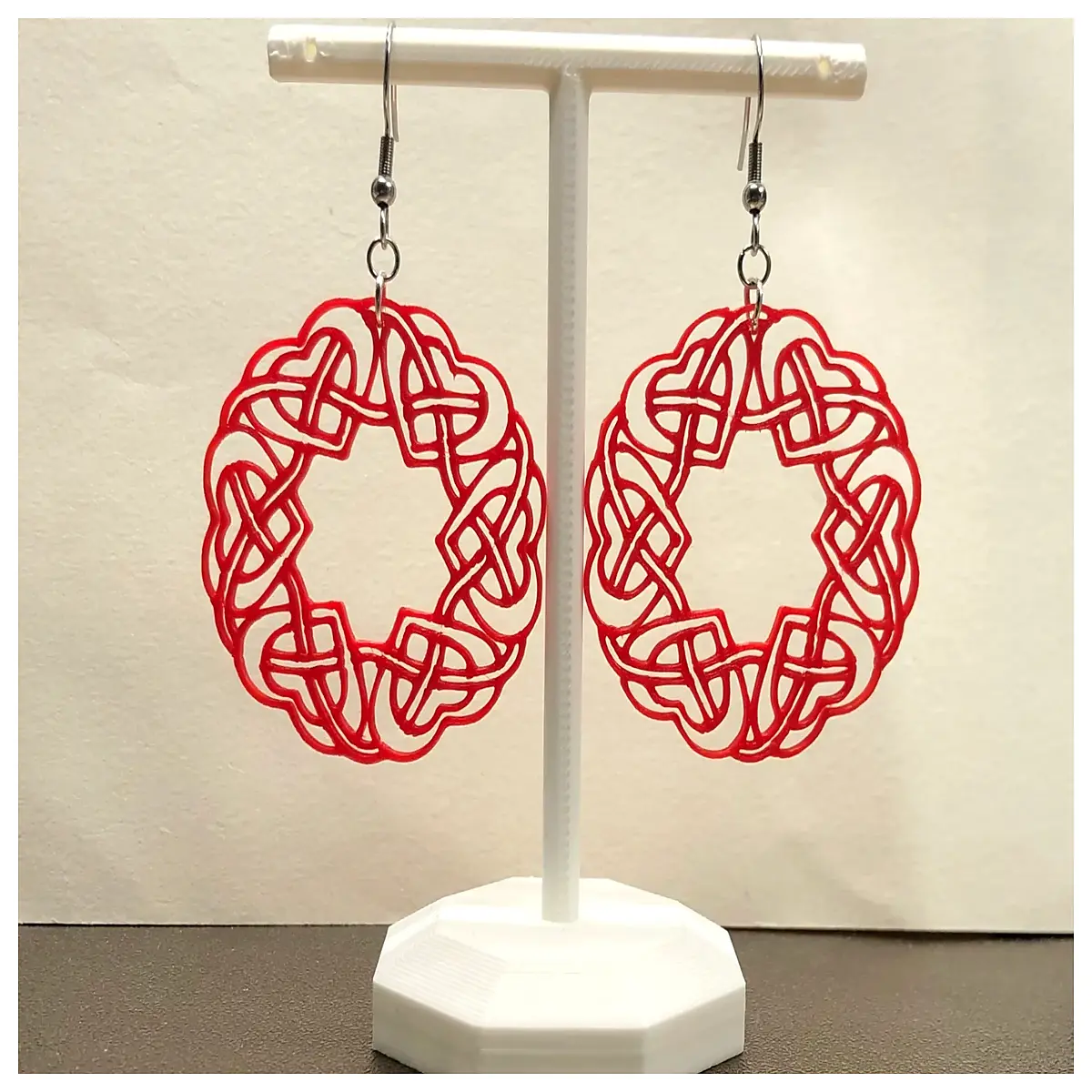 Mandala Earrings Love Symbol Romantic Jewelry Mandala Earring Earring Design Gift Choice
