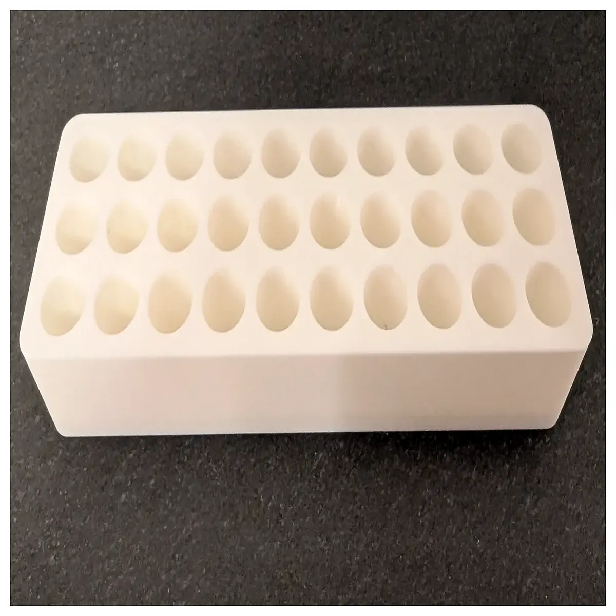 acrylic perfume sample organizer for retail shop counter travel size tester bottles