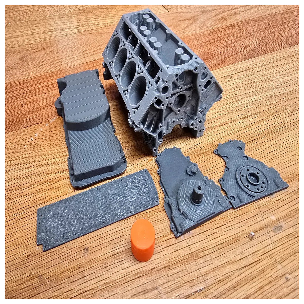 LS3 Cylinder Head Spud Engine Block Model Parts Automotive Repair Engine Accessories New Replacement