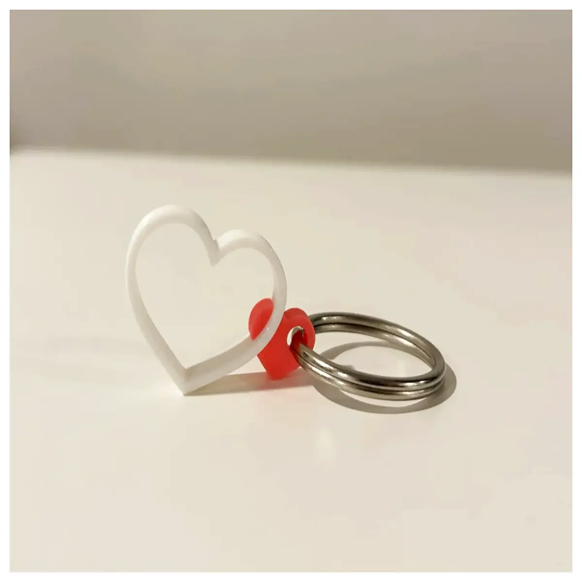 Valentine s Day Gift Charm Keychain Romantic Surprise Memorial Keepsake Anniversary Gift