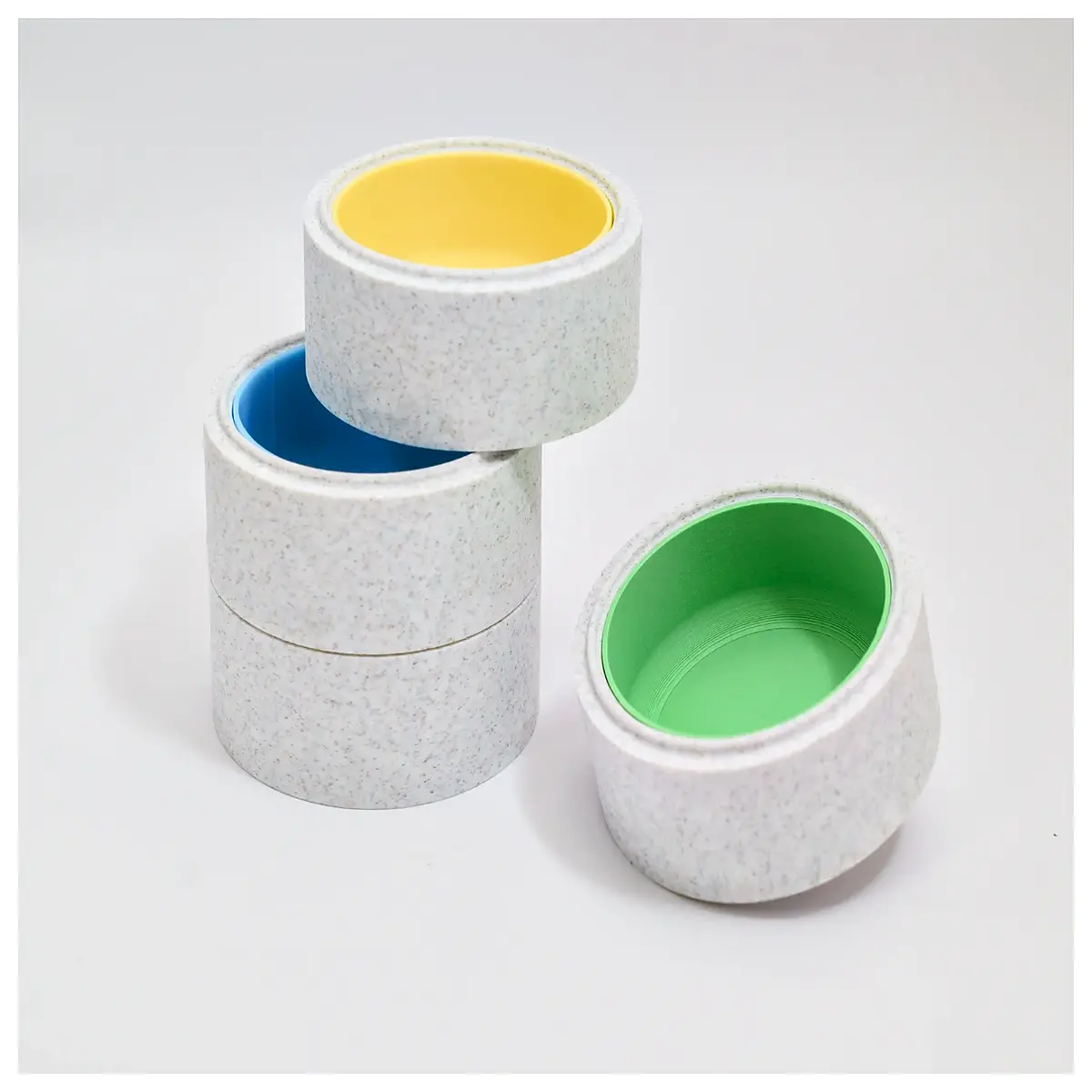 stackable storage bins plastic with lids for closet organization space saving containers