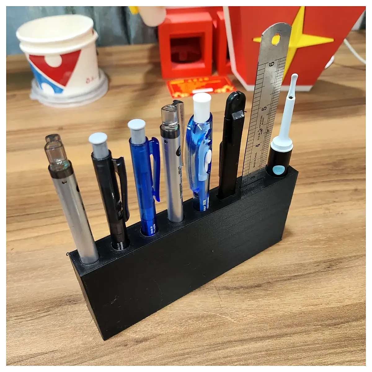 desktop pen holder organizer for office desk supplies