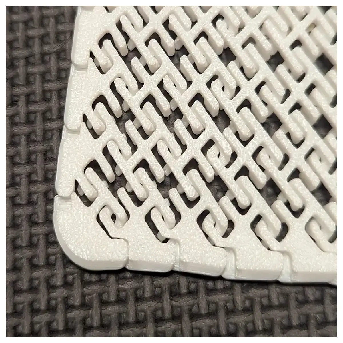 Chain Armor 20 Edge Fabric 3D Woven Car Interior Trim Decorative Patchwork Fabric Auto Parts Accessories