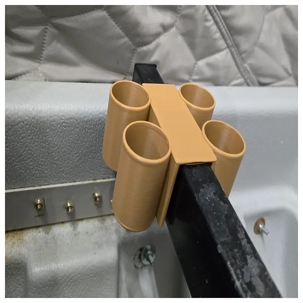 Clam Pole Holder Crab Catching Rack Fishing Gear Storage Clam Shell Harvesting Tool Pole Support Fishing Catch Organizer