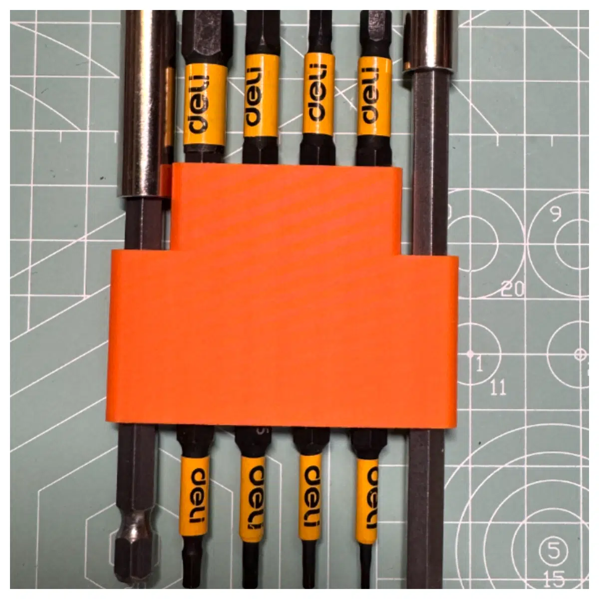 hex bit holder organizer case storage box for screwdriver bits magnetic rack system