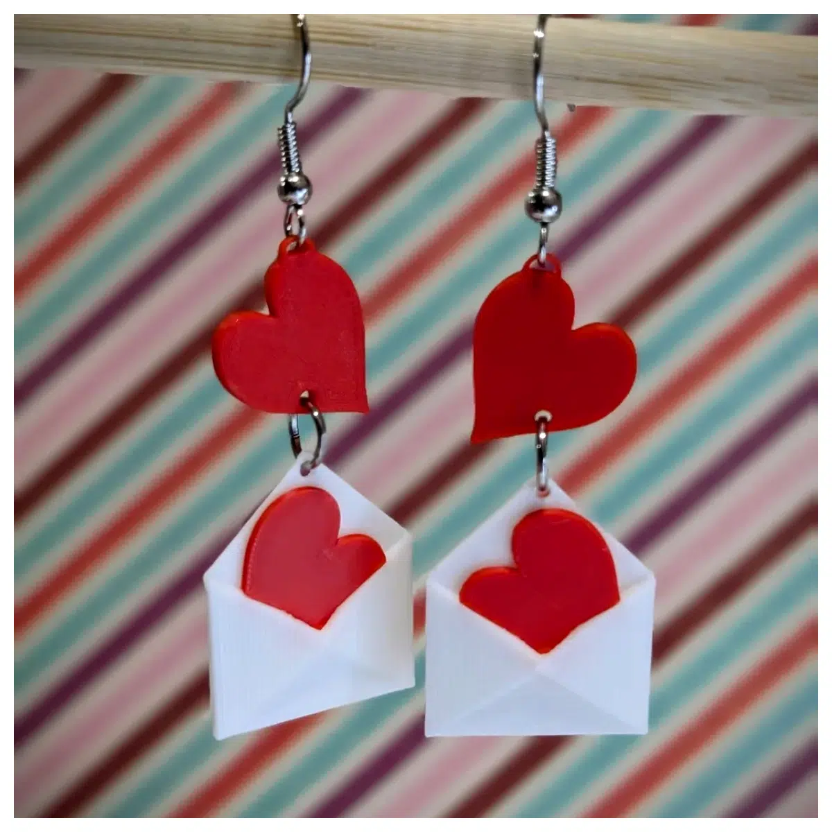 valentine s day message earrings for women romantic love letter drop earrings personalized engraved jewelry girlfriend