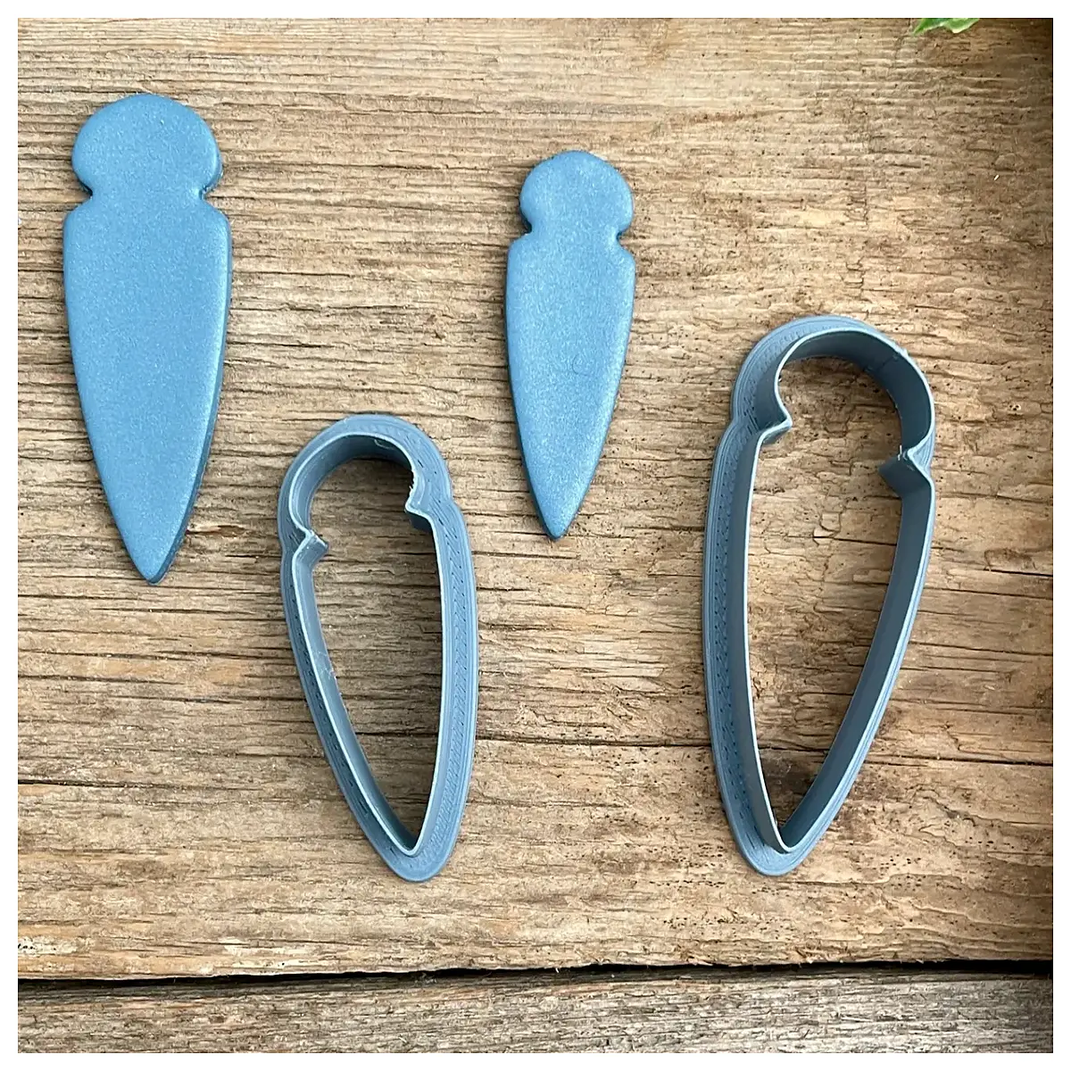 Arrow Earring Cutter Tool Jewelry Making Shape Cutting Accessory Die for Earrings DIY Crafting