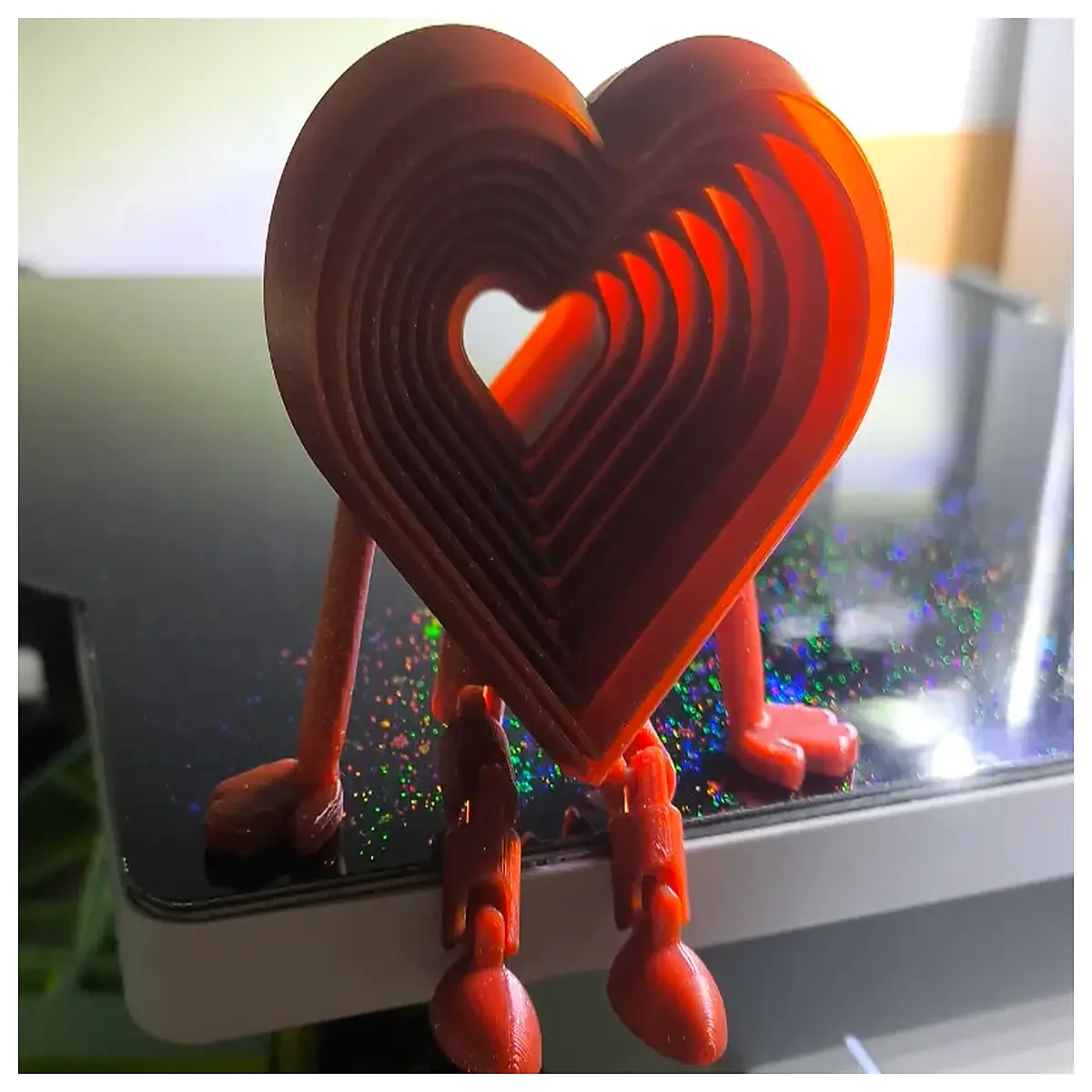 Shaped Movable Joint Fidget Toy Valentine s Gift Stress Relief Puzzle Toy Tactile Relaxing Anxiety Relief