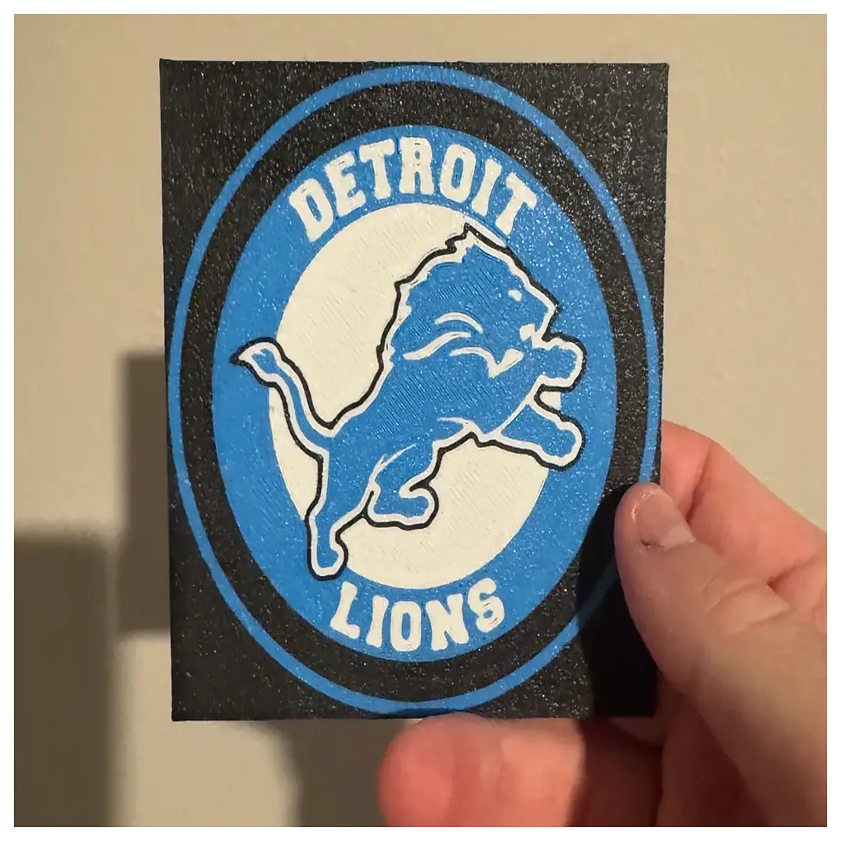 Detroit Lions Coasters Automotive Collectibles Desk Decor Gift Set Drinkware Protector