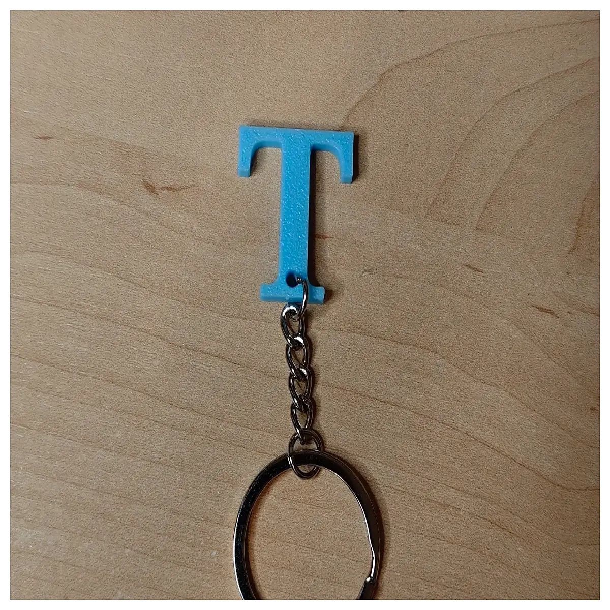 Letter Keychain T Shape Creative Car Accessories Decoration Hanging Ornament Car Parts Keychains Letter Decoration