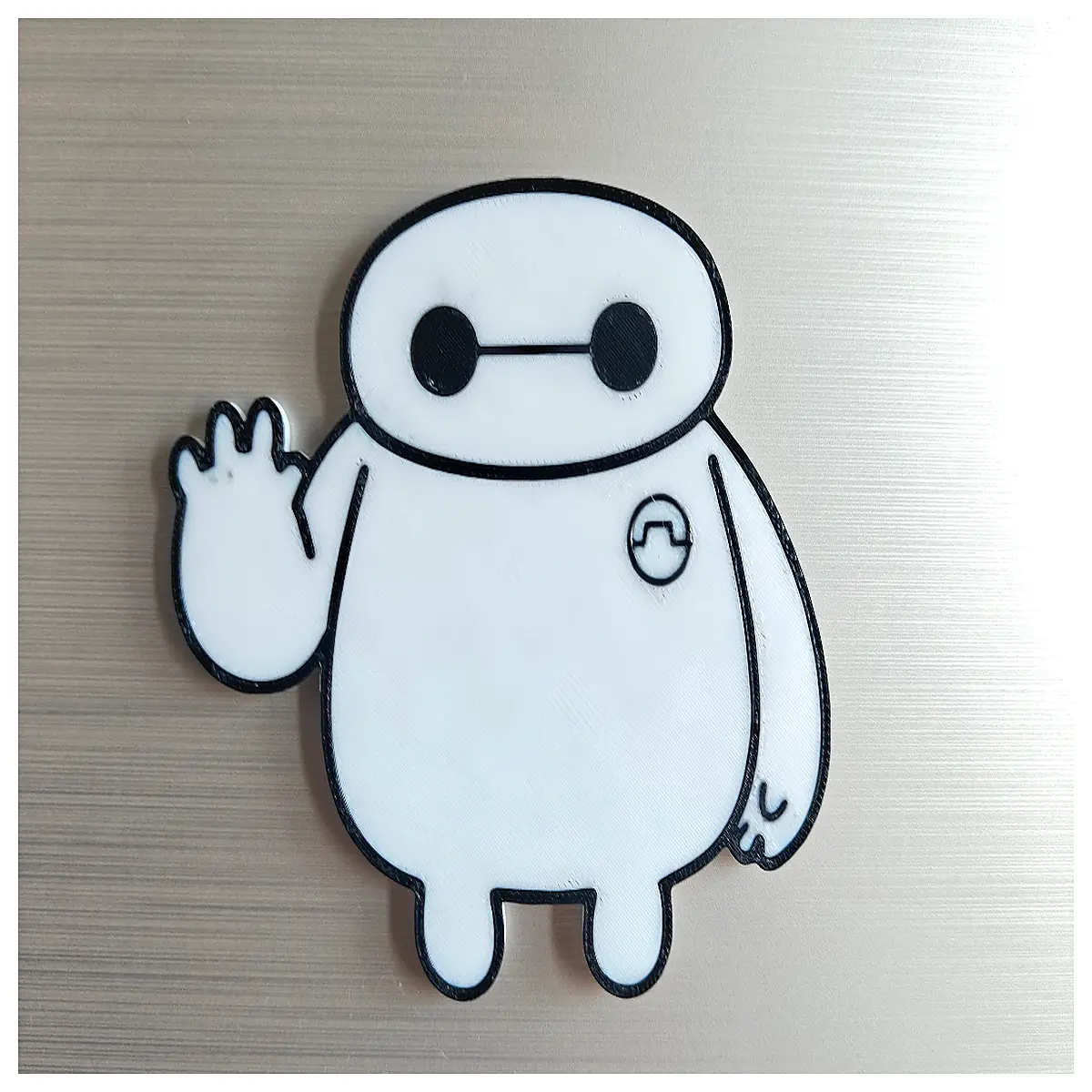 White Fridge Magnets Simple Design Fresh Style Decorate Fridge Personalized Stickers Creative Gift Cute Decoration