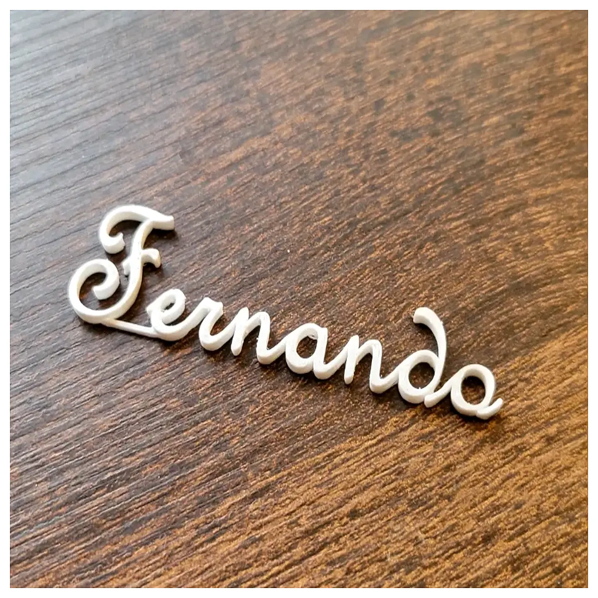 custom printed name plaque sign personalized desk decor fernando office accessory