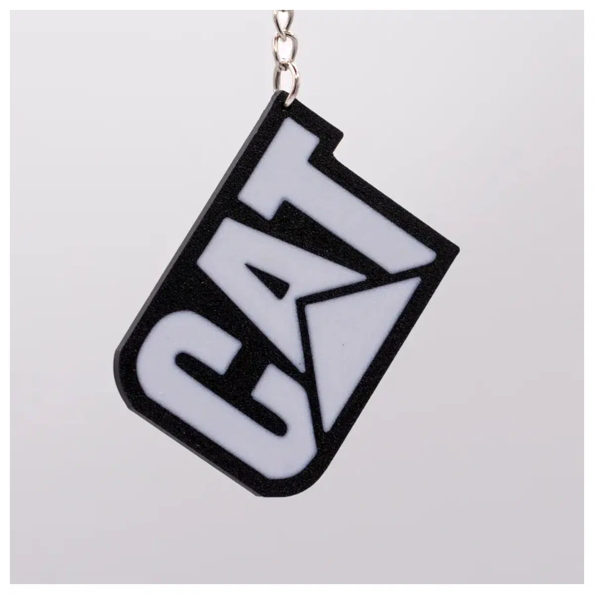 Cat Shaped Keychain Adorable Pet Memorial Hanging Charm for Bag or Keys Small Gift Cat Lover Essential