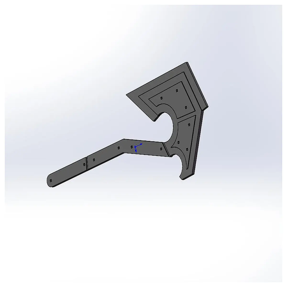 CF Felling Tool Logging Equipment Outdoor Work Accessories Head Wood Cutting Tool