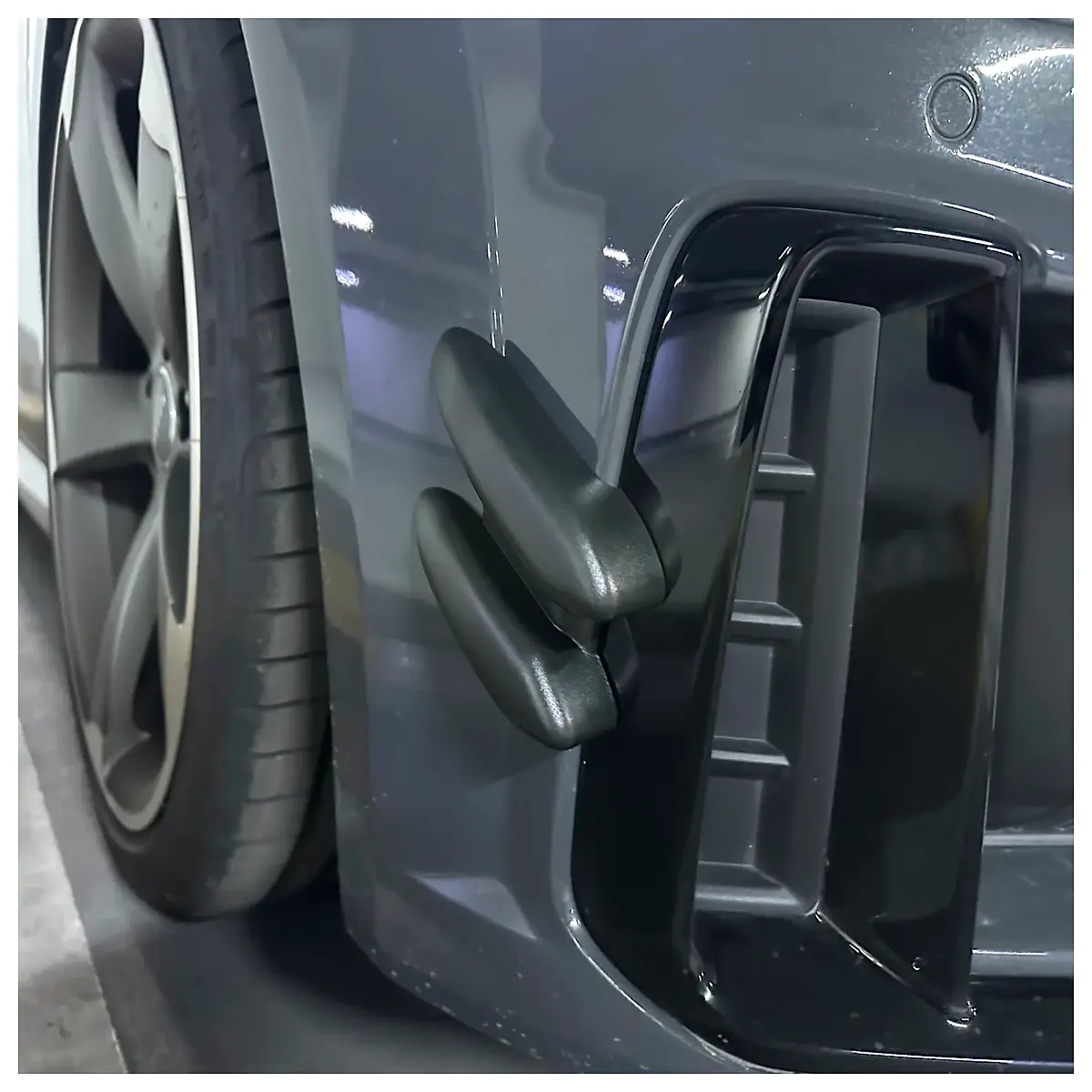TT TTS 8S Facelift Bumper Air Guides Cooling Fins Decorative Trim Turbo Upgrade Performance