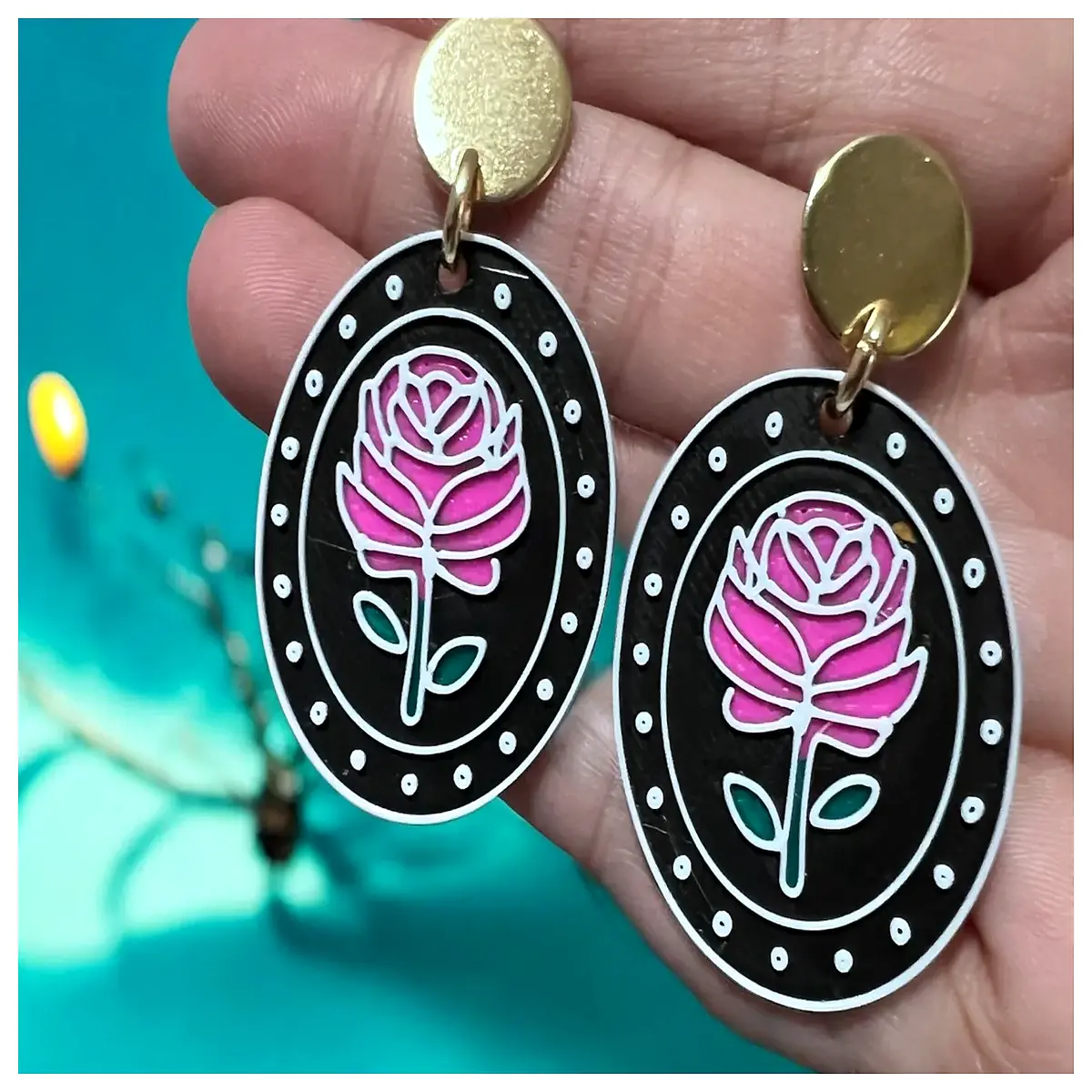 Pink Earrings Women s Cute Girl Earring Party Accessories Festival Gift Elegant Jewelry Trendy Earrings