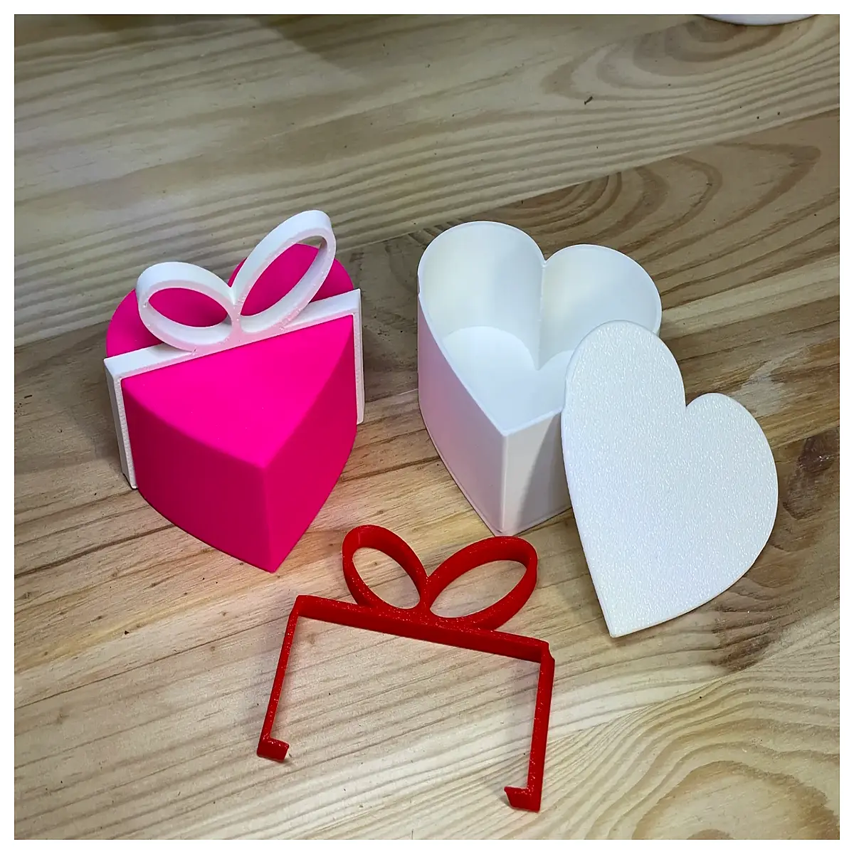 valentine s day gift box with bow for her romantic surprise packaging