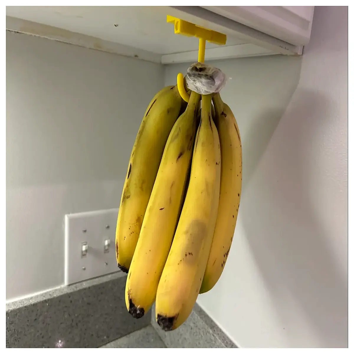 kitchen banana holder counter storage organizer fruit bowl
