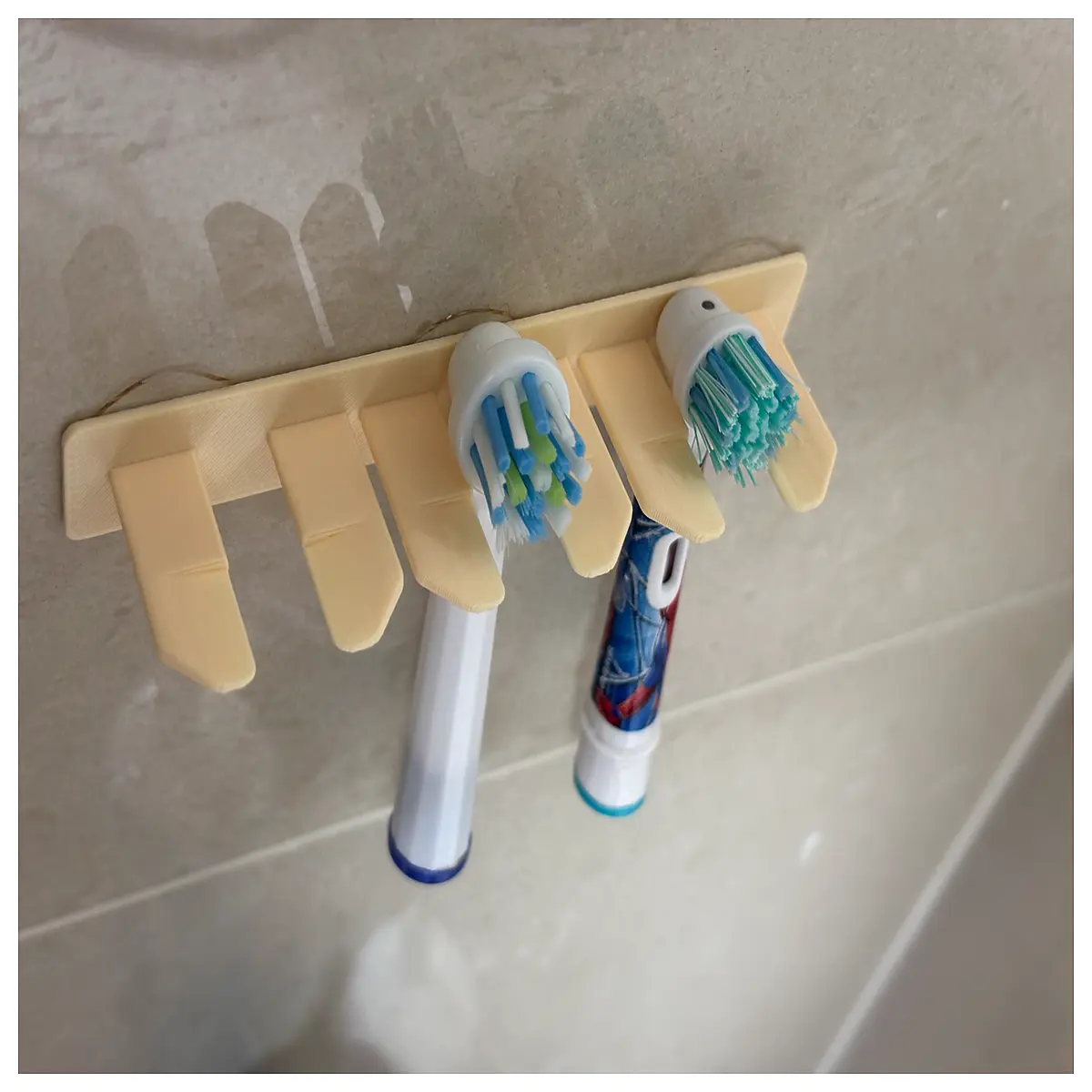 toothbrush holder for bathroom sink vanity wall mounted toothbrush organizer with drying rack hygienic drip tray for electric and manual brush heads