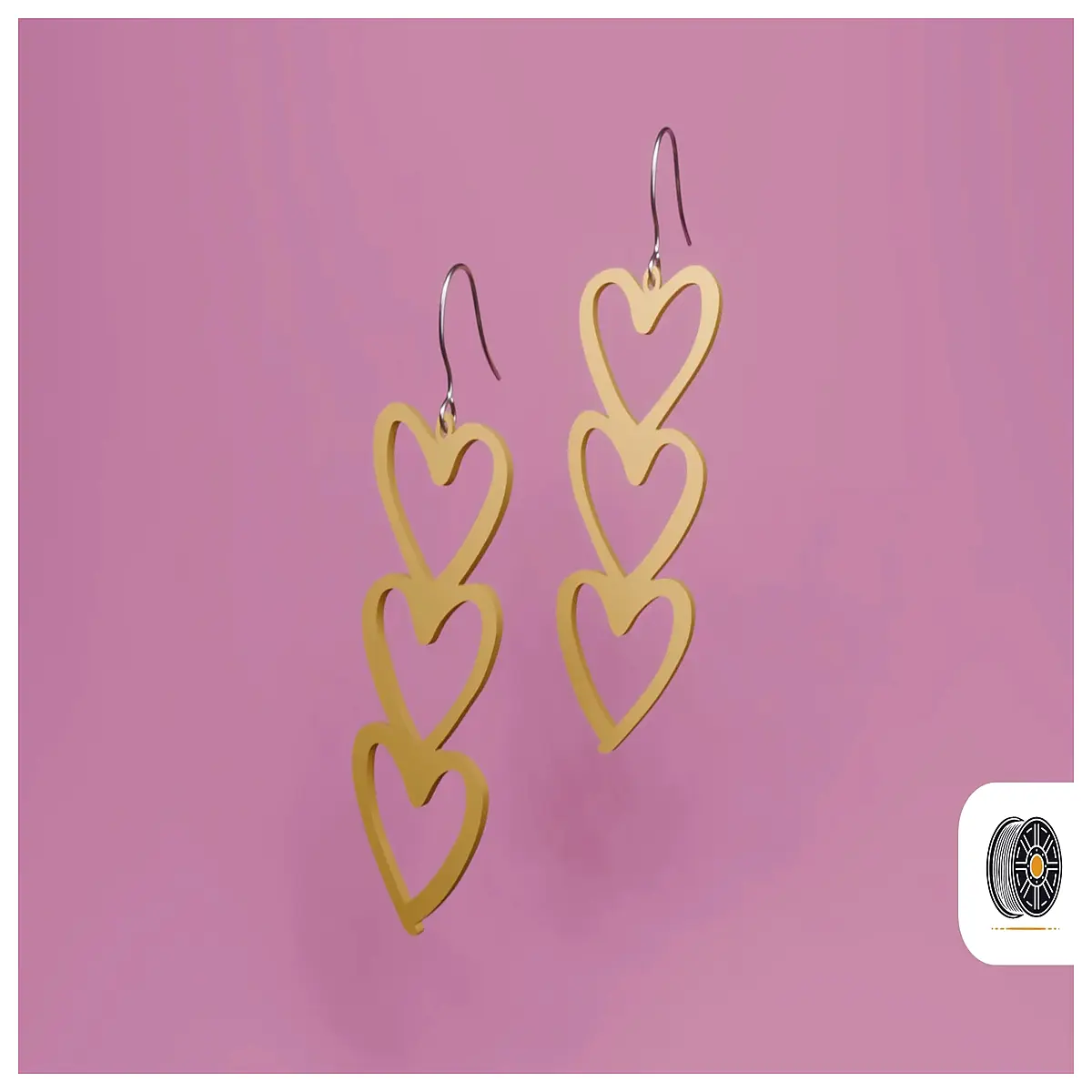 Ai Di Luo Valentine Earring Gift Romantic Earrings Couple Gift Earrings Festive Surprise