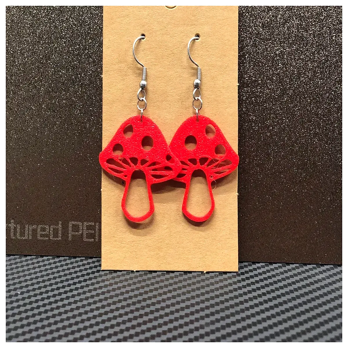 Mushroom Earrings Women s Style Forest Cute Decoration Girl Elegant Fashion Earrings Gift Idea