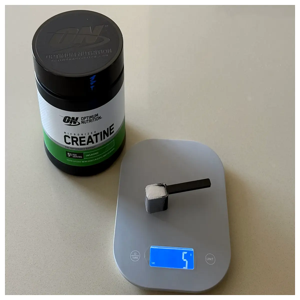5g Creatine Scoop Adjustable Dosage Fitness Supplement Muscle Growth Enhanced Performance Fast Absorption