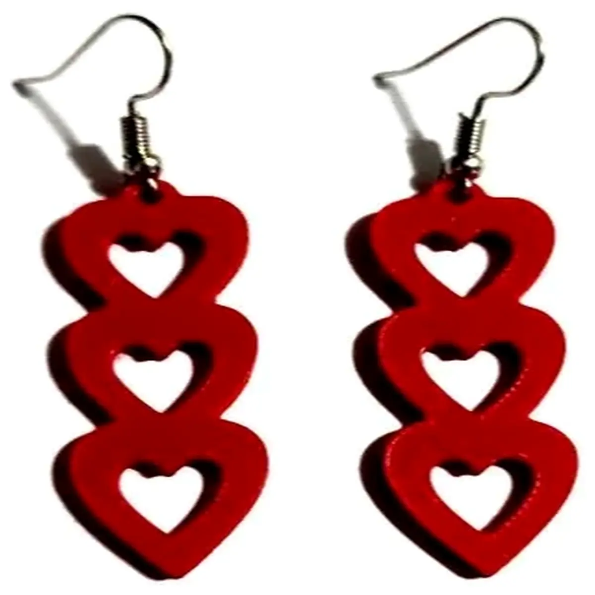 Three Earrings Valentine s Day Gift Romantic Earring Set Anniversary Present Gift Box Surprise Girlfriend Holiday Earrings
