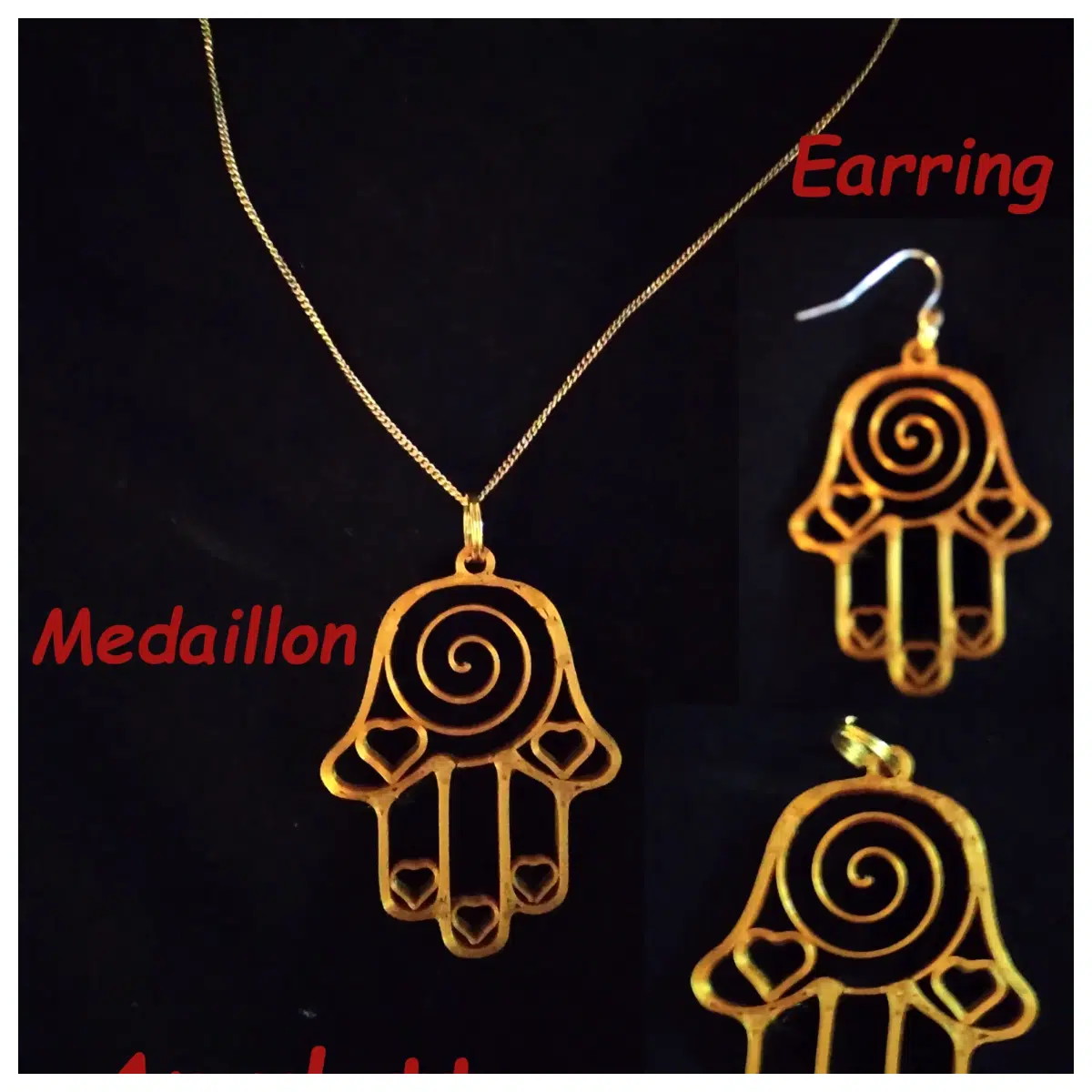 Charm Earrings Women Lucky Amulet Jewelry Protection Bring Good Luck Best Friend