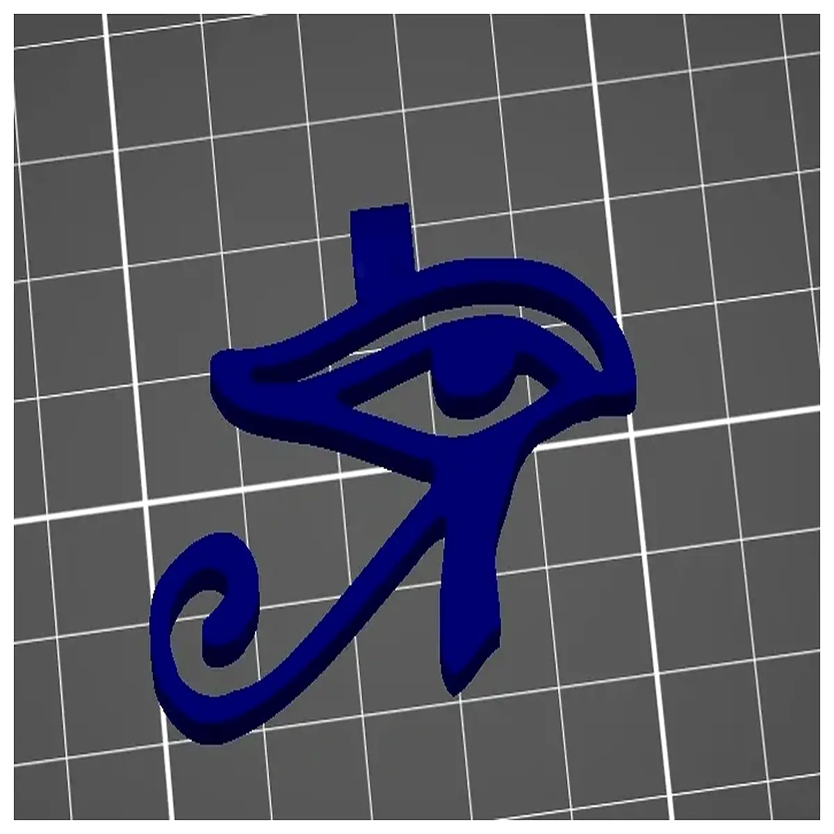 Horus Eye Pendant Ancient Egyptian Deity Jewelry Religious Charm Gold Accessory Tomb Decoration Mystical Gift Necklace Exotic Style