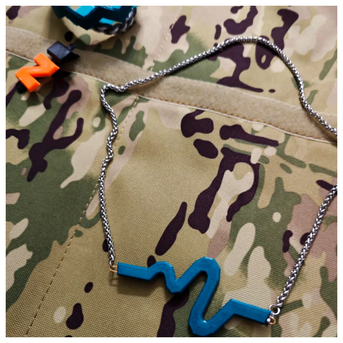 Zero Escape Rope Player Ling Necklace Cosplay Accessory Figure Anime Merchandise Zero Series Roleplay