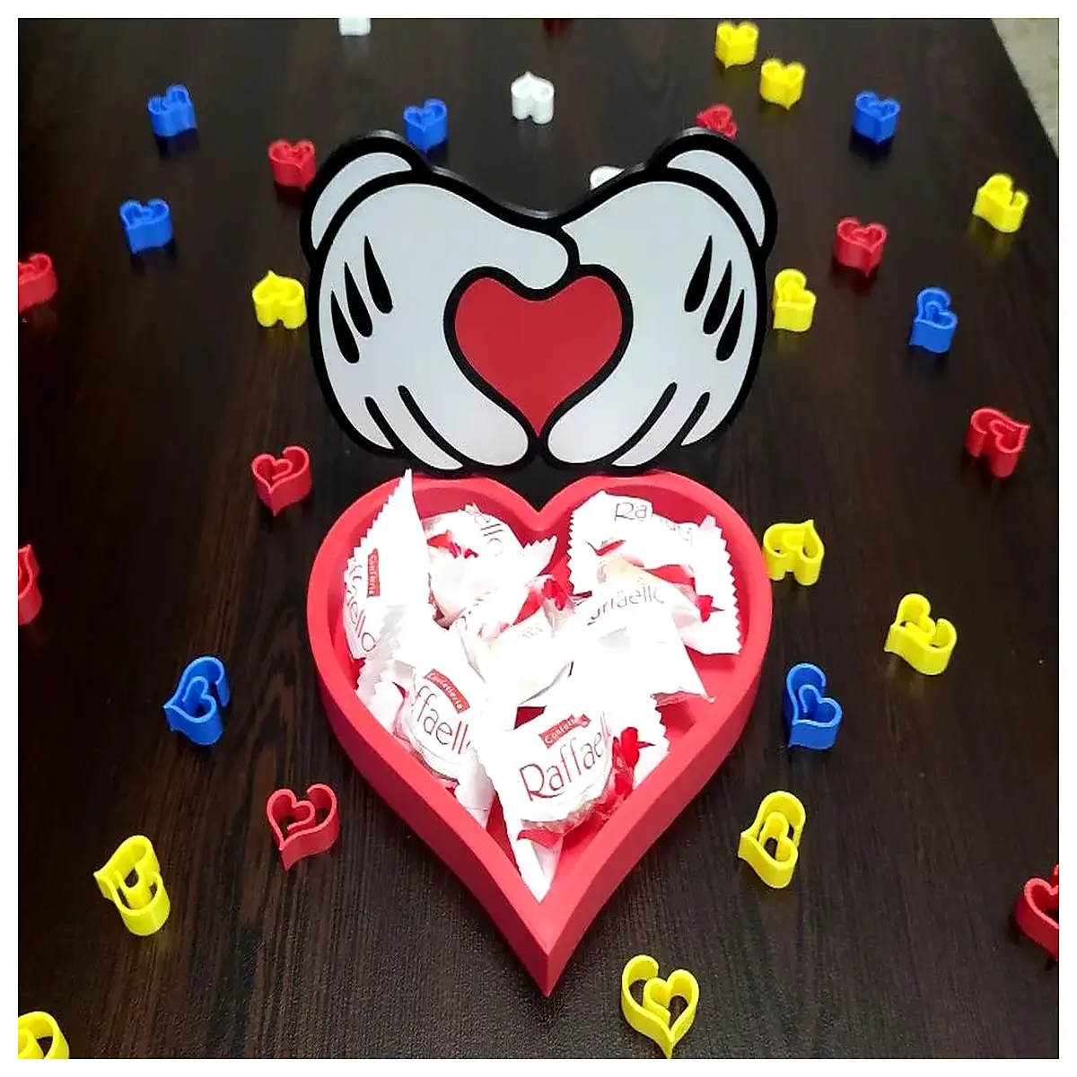 shaped serving tray for valentines day romantic her cute kitchen decor anniversary present for wife