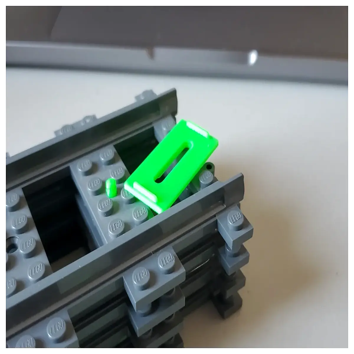 Track Toy Accessories Rivets Clips Support Brackets Installation Fixing Toy Construction Track Model Parts