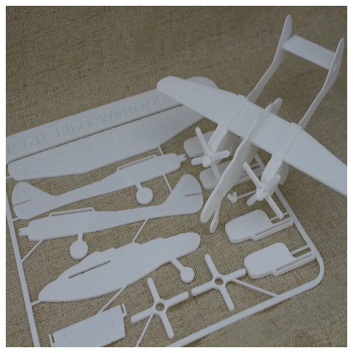 P 61B Black Widow Set Card Soviet Aircraft Module Aviation Model Aviation Collection Airplane Model Aircraft Parts