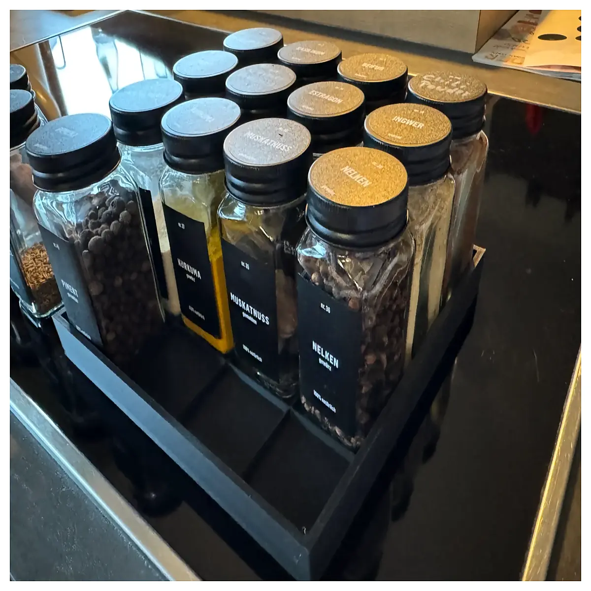 spice rack organizer for kitchen cabinets magnetic jar holder countertop condiment storage pantry shelf dividers
