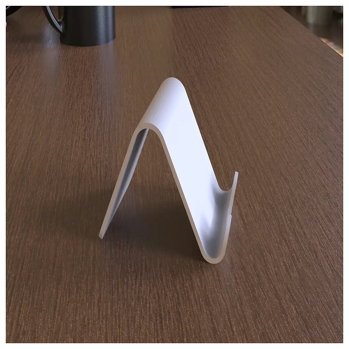 minimalist desktop phone holder for desk sleek aluminum mobile phone cradle organizer