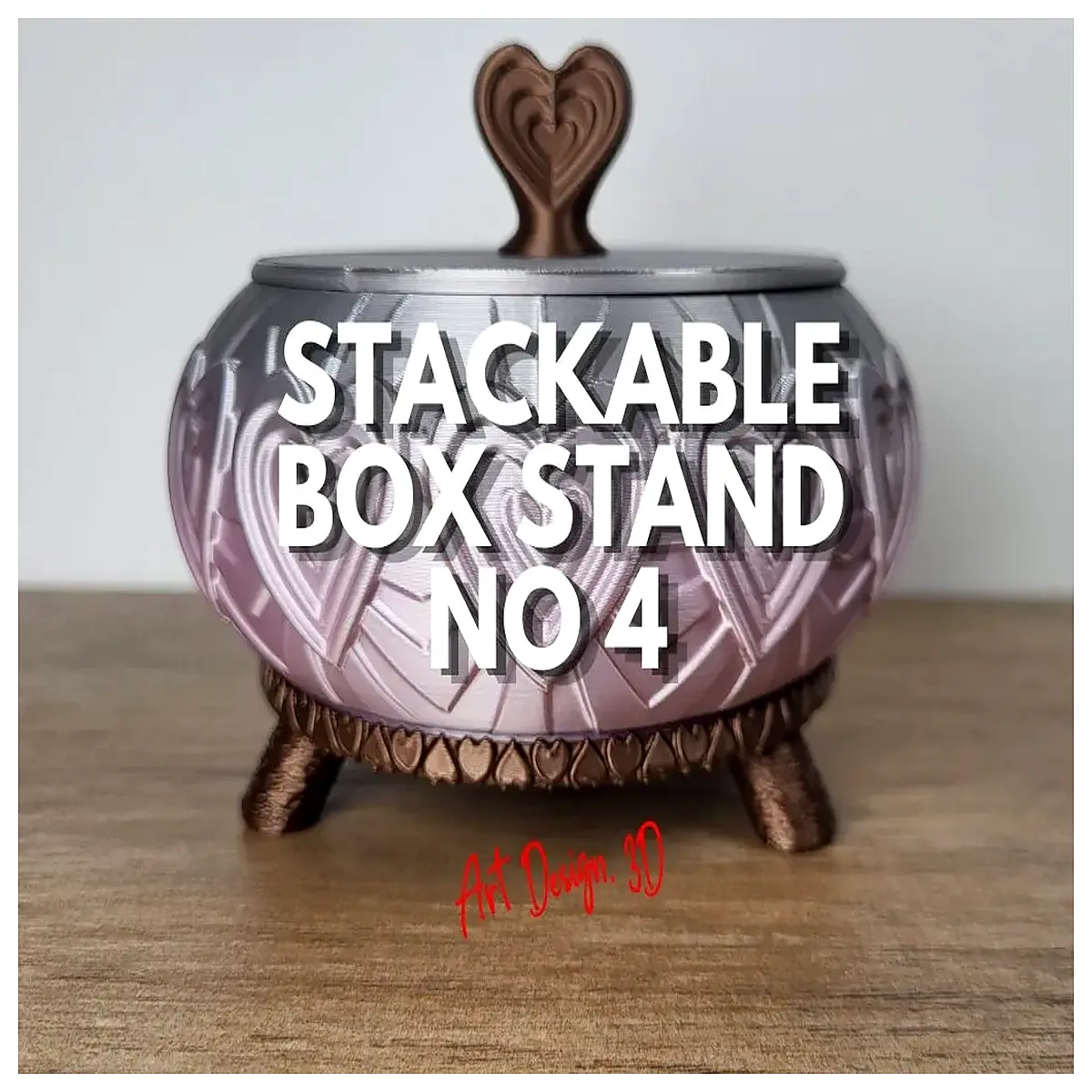 Stackable Jewelry Box Stand Design Jewelry Organizer Desktop Storage Minimalist Accessory Holder Stand Parts