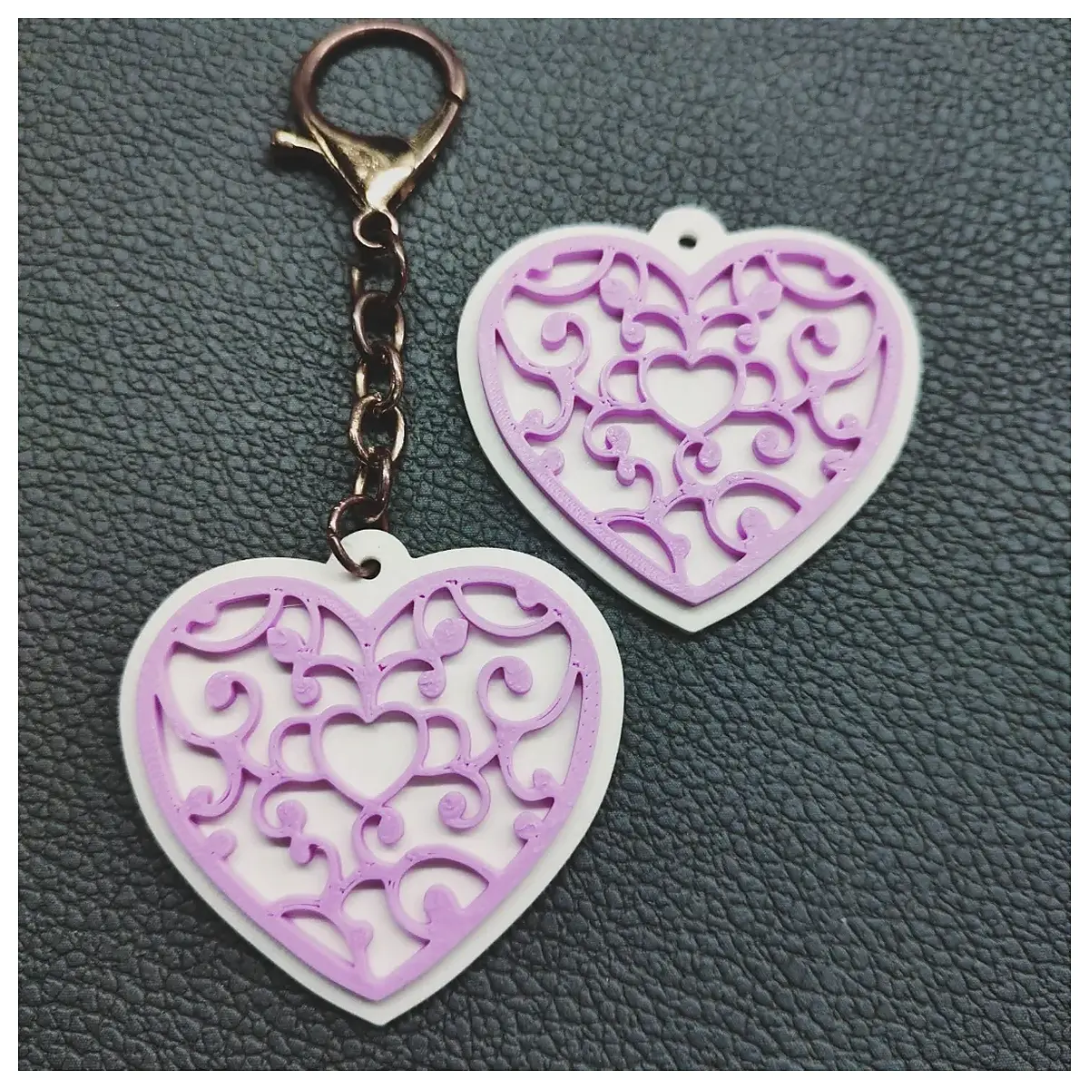 Keychain Romantic Love Keepsake Phone Charm Girlfriend Key Decor Small Present