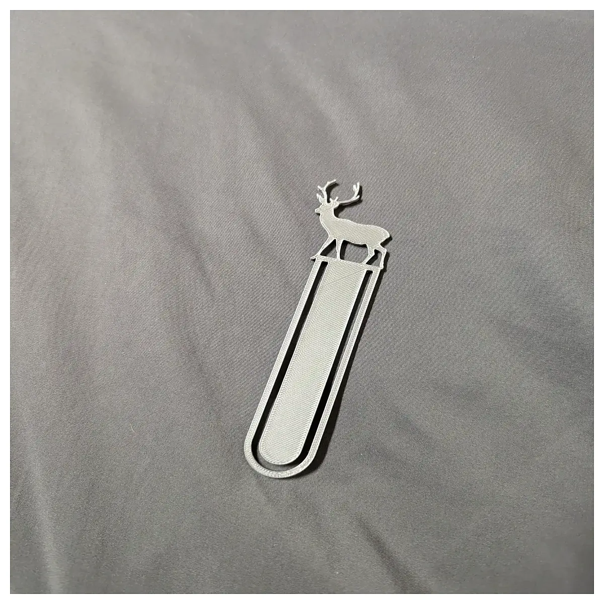 deer bookmark metal animal lover gift reading marker for library books