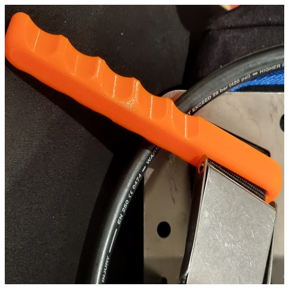 Scuba Long Barrel Stanchion Oxygen Hose Scuba Equipment Stanchion Accessories Diving Tools Oxygen Supply